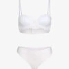 Ensemble à Liserés élastiqués - Blanc 1 Ensemble à Liserés élastiqués - Blanc -Lingerie De Mode Magasin 151392 ensemble a liseres elastiques blanc 1