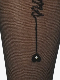 Collants Follow Your Dreams - Noir -Lingerie De Mode Magasin CERISE 1946 4