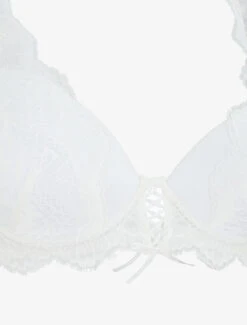 Ensemble Emboitant En Dentelle - Blanc -Lingerie De Mode Magasin UNDE 105 3