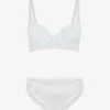 Ensemble Push Up à Dentelle - Blanc -Lingerie De Mode Magasin UNDE 110 1