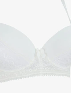 Ensemble Push Up à Dentelle - Blanc -Lingerie De Mode Magasin UNDE 110 3