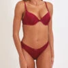 Ensemble Push Up Uni - Bordeaux -Lingerie De Mode Magasin UNDE 13 8