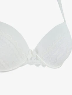Ensemble Lingerie à Dentelle - Blanc -Lingerie De Mode Magasin UNDE 137 3