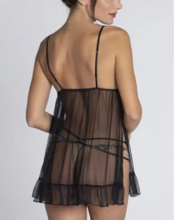 Babydoll Lise Charmel Follement Sexy (Nude Sexy) 11 Babydoll Lise Charmel Follement Sexy (Nude Sexy) -Lingerie De Mode Magasin babydoll lise charmel follement sexy nude sexy 3