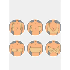 Bande Adhésive Découpable Pour Poitrine Invisible Et Dos Nu -Lingerie De Mode Magasin bande adhesive decoupable pour poitrine invisible et dos nu 4