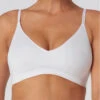Bralette Sloggi Body Adapt (Blanc) -Lingerie De Mode Magasin bralette sloggi body adapt blanc