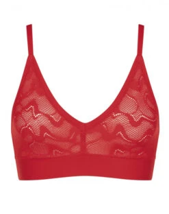 Brassière Réversible Sloggi Go Allround Lace (Campari) -Lingerie De Mode Magasin brassiere reversible sloggi go allround lace campari 2