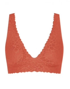 Brassière Top Sloggi Zero Feel Lace (Watermelon) -Lingerie De Mode Magasin brassiere top sloggi zero feel lace watermelon 5
