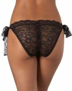 Culotte Coquine Aubade Boîte à Désir (Noir) -Lingerie De Mode Magasin culotte coquine aubade boite a desir noir 2