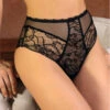 Culotte Sexy Lise Charmel Féérie Couture (Noir) -Lingerie De Mode Magasin culotte sexy lise charmel feerie couture noir