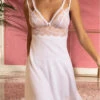 Nuisette Charme Lise Charmel Féérie Couture (Blanc) -Lingerie De Mode Magasin nuisette charme lise charmel feerie couture blanc