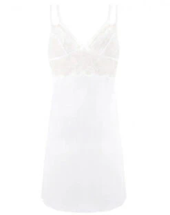 Nuisette Charme Lise Charmel Féérie Couture (Blanc) -Lingerie De Mode Magasin nuisette charme lise charmel feerie couture blanc 5