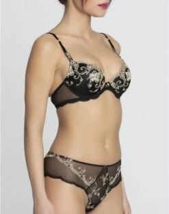 Shorty Lise Charmel Déesse En Glam (Or Glamour) -Lingerie De Mode Magasin shorty lise charmel deesse en glam or glamour 2