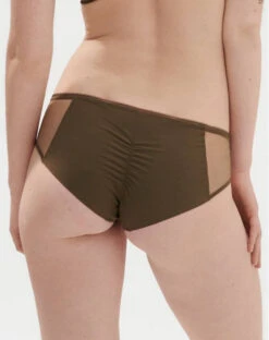 Simone Perele Shorty Simone Pérèle Amazone (Vert Nomade) -Lingerie De Mode Magasin shorty simone perele amazone vert nomade 3