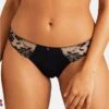 Slip Brésilien Aubade Lovessence (Noir) 2 Slip Brésilien Aubade Lovessence (Noir) -Lingerie De Mode Magasin slip bresilien aubade lovessence noir