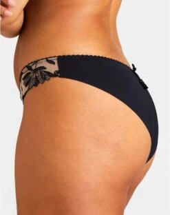 Slip Brésilien Aubade Lovessence (Noir) -Lingerie De Mode Magasin slip bresilien aubade lovessence noir 2