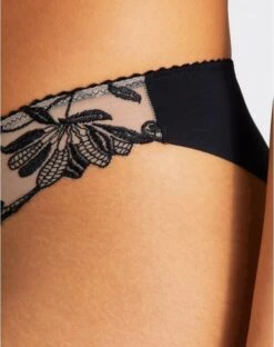 Slip Brésilien Aubade Lovessence (Noir) -Lingerie De Mode Magasin slip bresilien aubade lovessence noir 3