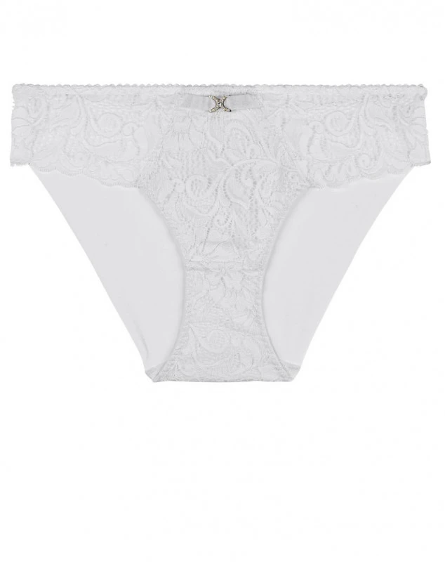 Slip Brésilien Aubade Mon Bijou (Blanc) 4 Slip Brésilien Aubade Mon Bijou (Blanc) – Image 2