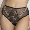 Slip Haut Lise Charmel Déesse En Glam (Or Glamour) -Lingerie De Mode Magasin slip haut lise charmel deesse en glam or glamour