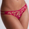 Slip Mini Cœur Aubade Wild Vibration (Hot Pink) -Lingerie De Mode Magasin slip mini coeur aubade wild vibration hot pink