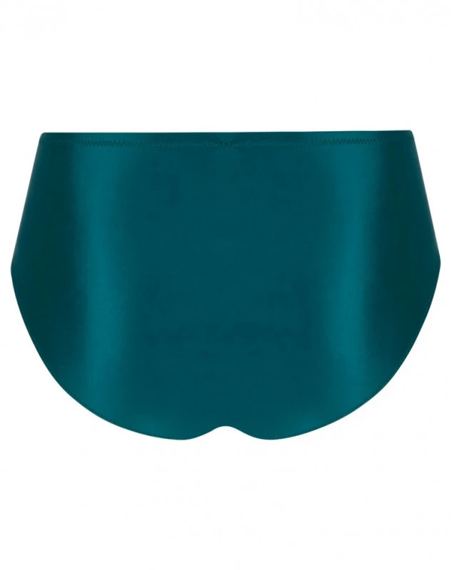 Slip Taille Haute Lise Charmel Grâce Aquatique (Floral Aqua) 5 Slip Taille Haute Lise Charmel Grâce Aquatique (Floral Aqua) – Image 3