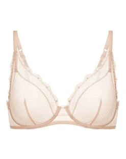 Simone Perele Soutien-gorge Avec Armature Décolleté Simone Pérèle Candide (Rose Sakura) -Lingerie De Mode Magasin soutien gorge avec armature decollete simone perele candide rose sakura 2