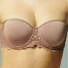 Simone Perele Soutien-gorge Bandeau Simone Pérèle Caresse (Brun Coco) -Lingerie De Mode Magasin soutien gorge bandeau simone perele caresse brun coco