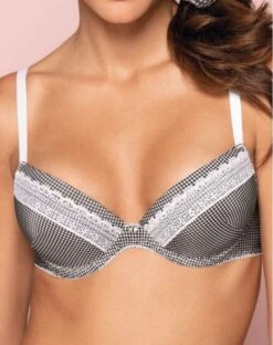 Soutien-gorge Coque Antigel Vichy Citadine (Vichy Noir)