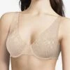 Soutien-gorge Coque Chantelle Day To Night (Beige Doré) -Lingerie De Mode Magasin soutien gorge coque chantelle day to night beige dore