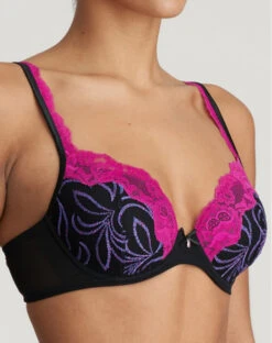 Soutien-gorge Coque Forme Coeur Marie Jo Adelade (Winter Dusk) -Lingerie De Mode Magasin soutien gorge coque forme coeur marie jo adelade winter dusk 1