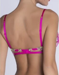Soutien-gorge Coque Lise Charmel Envolée De Fleurs (Envolée Fuschia) -Lingerie De Mode Magasin soutien gorge coque lise charmel envolee de fleurs envolee fuschia 3