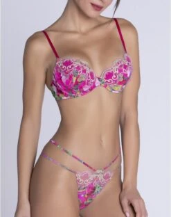 Soutien-gorge Coque Lise Charmel Envolée De Fleurs (Envolée Fuschia) -Lingerie De Mode Magasin soutien gorge coque lise charmel envolee de fleurs envolee fuschia 4