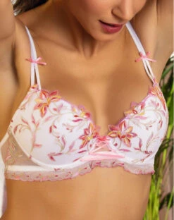 Soutien-gorge Coque Lise Charmel Été Frivole (Blanc Frivole)