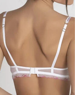 Soutien-gorge Coque Lise Charmel Été Frivole (Blanc Frivole) 13 Soutien-gorge Coque Lise Charmel Été Frivole (Blanc Frivole) -Lingerie De Mode Magasin soutien gorge coque lise charmel ete frivole blanc frivole 4