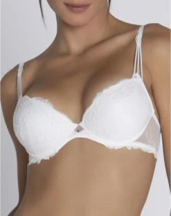 Soutien-gorge Coque Lise Charmel Source Beauté (Ecru Nacre) -Lingerie De Mode Magasin soutien gorge coque lise charmel source beaute ecru nacre 1