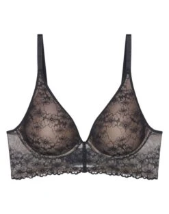 Soutien-gorge Coque Plunge Sans Armature Triumph Bright Spotlight (Noir) -Lingerie De Mode Magasin soutien gorge coque plunge sans armature triumph bright spotlight noir 4