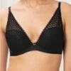 Soutien-gorge Coque Plunge Triumph Aura Spotlight (Noir) -Lingerie De Mode Magasin soutien gorge coque plunge triumph aura spotlight noir