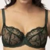 Soutien-gorge Corbeille Armatures Empreinte Ginger (Vert Profond) -Lingerie De Mode Magasin soutien gorge corbeille armatures empreinte ginger vert profond