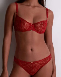 Soutien-gorge Corbeille Aubade Coeur à Corps (Rouge Rebelle) -Lingerie De Mode Magasin soutien gorge corbeille aubade coeur a corps rouge rebelle 2
