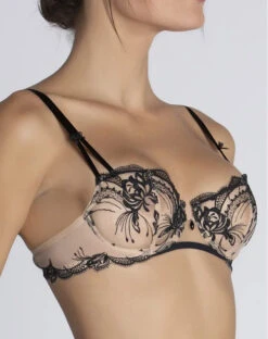 Soutien-gorge Corbeille Couture Verticale Lise Charmel Follement Sexy (Nude Sexy) -Lingerie De Mode Magasin soutien gorge corbeille couture verticale lise charmel follement sexy nude sexy 2