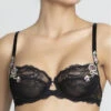 Soutien-gorge Corbeille Lise Charmel Désir De Roses (Rose Ebène) -Lingerie De Mode Magasin soutien gorge corbeille lise charmel desir de roses rose ebene