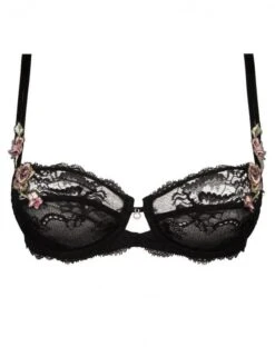 Soutien-gorge Corbeille Lise Charmel Désir De Roses (Rose Ebène) -Lingerie De Mode Magasin soutien gorge corbeille lise charmel desir de roses rose ebene 4
