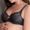 Soutien-gorge D'allaitement Armatures Anita Fleur (Anthracite) -Lingerie De Mode Magasin soutien gorge d allaitement armatures anita fleur anthracite