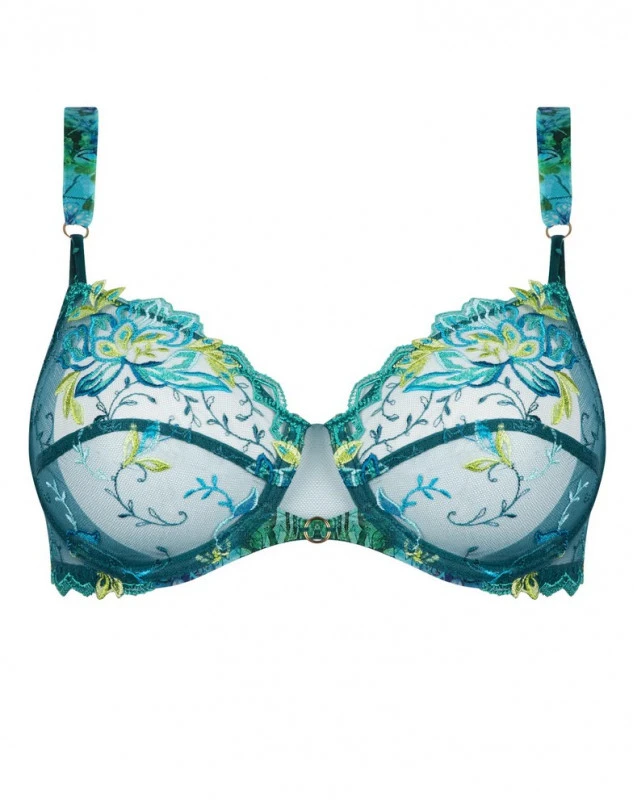Soutien Gorge Emboitant Lise Charmel Grâce Aquatique (Floral Aqua) 4 Soutien Gorge Emboitant Lise Charmel Grâce Aquatique (Floral Aqua) – Image 2