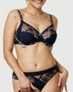 Soutien-gorge Emboîtant Louisa Bracq Albanach (Nuit Electrique) -Lingerie De Mode Magasin soutien gorge emboitant louisa bracq albanach nuit electrique 1