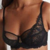 Soutien-gorge Emboîtant Plunge Aubade Flowermania (Noir) -Lingerie De Mode Magasin soutien gorge emboitant plunge aubade flowermania noir