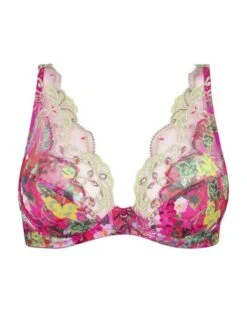 Soutien-gorge Glamour Lise Charmel Envolée De Fleurs (Envolée Fuschia) -Lingerie De Mode Magasin soutien gorge glamour lise charmel envolee de fleurs envolee fuschia 6