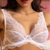 Soutien-gorge Glamour Lise Charmel Féérie Couture (Blanc) -Lingerie De Mode Magasin soutien gorge glamour lise charmel feerie couture blanc