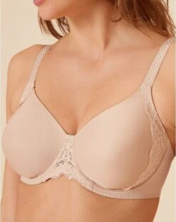 Simone Perele Soutien-gorge Moulé Simone Pérèle Caresse (Peau Rosée) -Lingerie De Mode Magasin soutien gorge moule simone perele caresse peau rosee 1