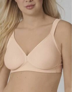Soutien-gorge Moulé Triumph Modern Soft+Cotton (Beige) -Lingerie De Mode Magasin soutien gorge moule triumph modern softcotton beige 2